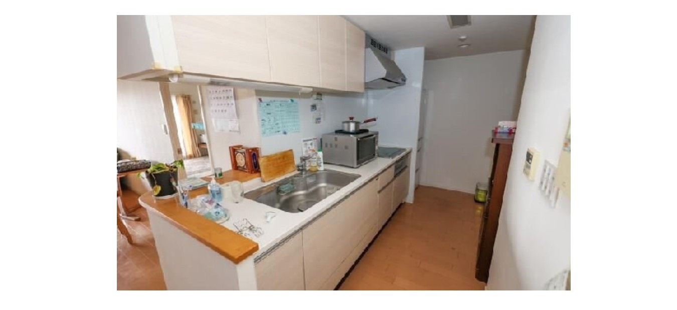 佐野市高萩　ポレスター佐野新都市のキッチン