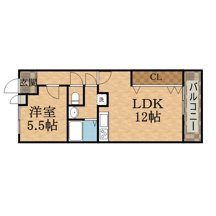 加藤マンションの間取り