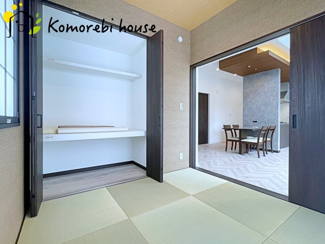 さいたま市北区吉野町　新築一戸建て　クレール吉野町Ⅲ　Bの和室|7/7　撮影済み
