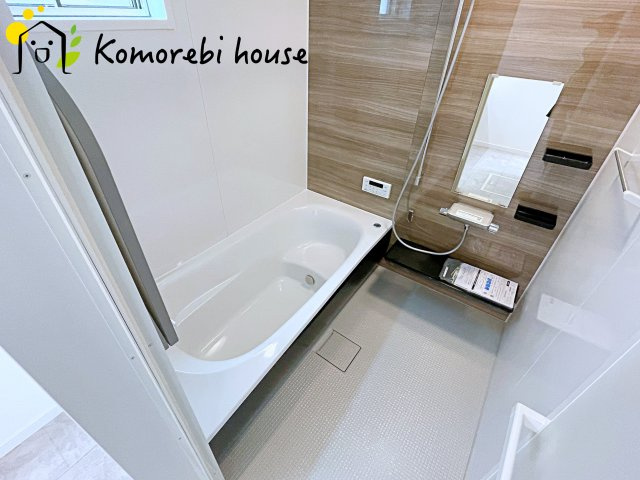さいたま市北区吉野町　新築一戸建て　クレール吉野町Ⅲ　Bの浴室|7/7　撮影済み
