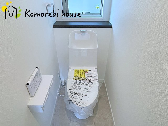 さいたま市北区吉野町　新築一戸建て　クレール吉野町Ⅲ　Bのトイレ|7/7　撮影済み