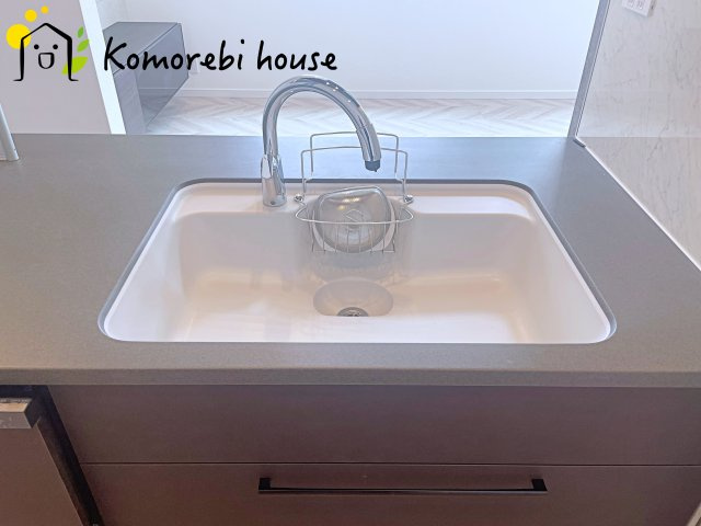 さいたま市北区吉野町　新築一戸建て　クレール吉野町Ⅲ　Bのキッチン|7/7　撮影済み