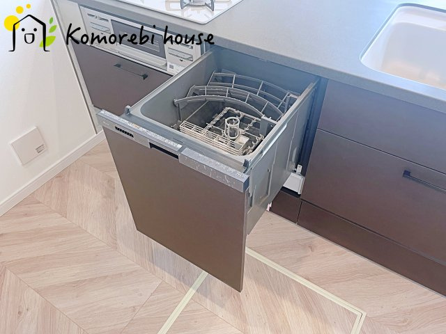 さいたま市北区吉野町　新築一戸建て　クレール吉野町Ⅲ　Bのキッチン|7/7　撮影済み