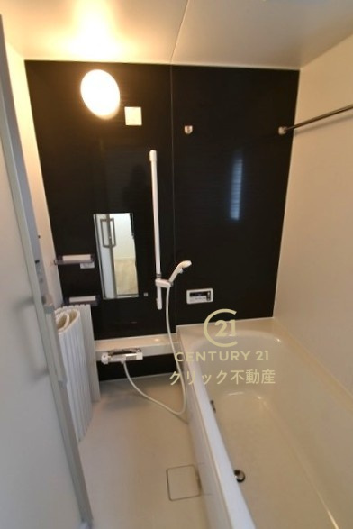 Cradlegarden　 北茨城市中郷町粟野　第1　1の浴室|ゆったりした1坪タイプシステムバスです。追い焚き機能付きで生活時間の違うご家族にもとても便利です！