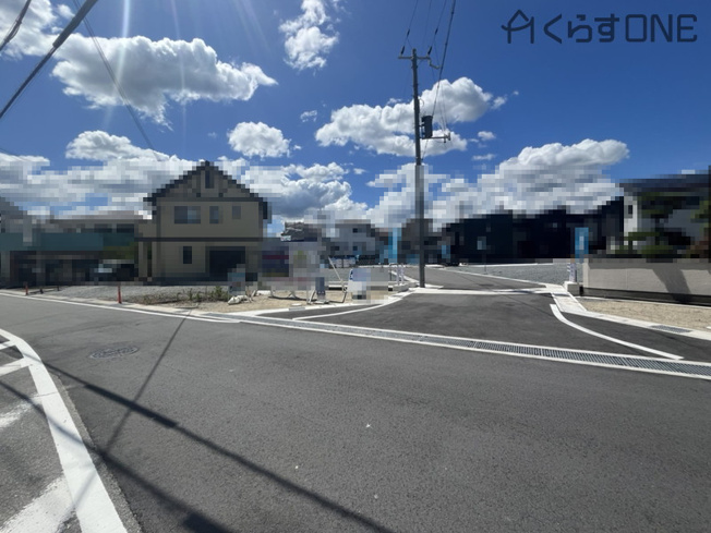 【前面道路含む現地写真】 | 姫路市香寺町溝口／8区画