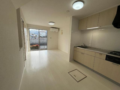 【居間・リビング】 | 西東京市栄町新築アパート工事 | リビング（イメージ）