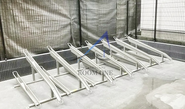 KNOTS浅草のその他共用部分|駐輪場です。