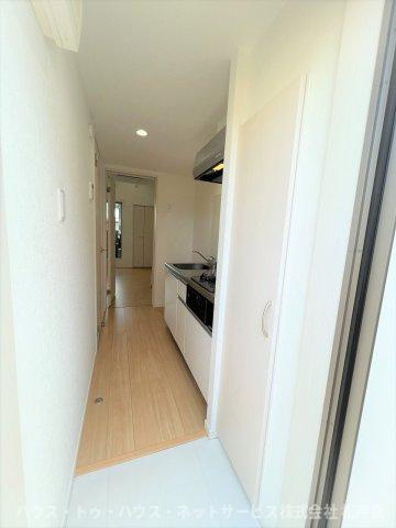 グリーンヒルときわ平の玄関