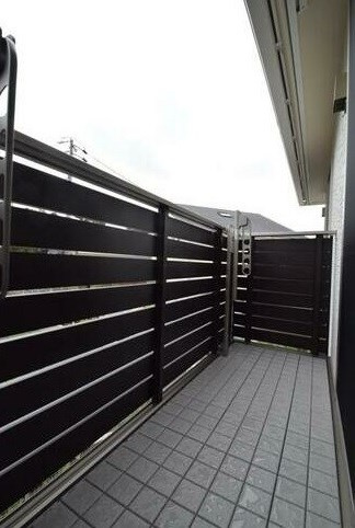フォレストメゾン徳重Ｇのバルコニー