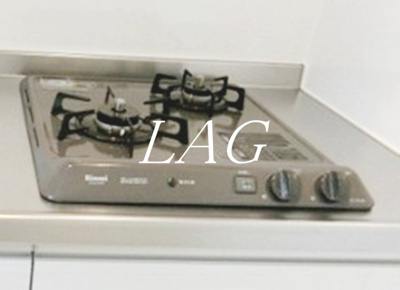 【設備】 | リブリ・OGW Ⅰ | 二口コンロです。