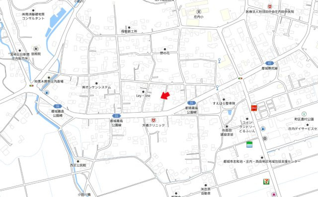 【地図】 | 売土地：庄内町