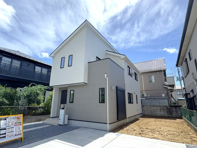 松戸市八ケ崎４丁目新築戸建（八ヶ崎4丁目24-1期）の外観|完成済み内覧可能です！！