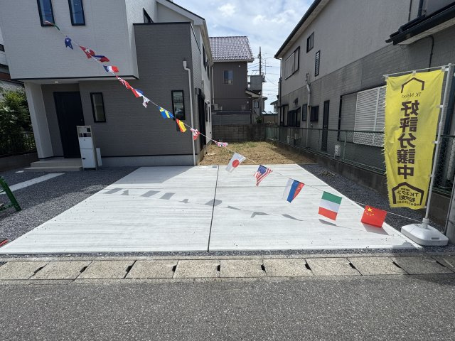 松戸市八ケ崎４丁目新築戸建（八ヶ崎4丁目24-1期）の駐車場|駐車スペース・並列２台駐車可