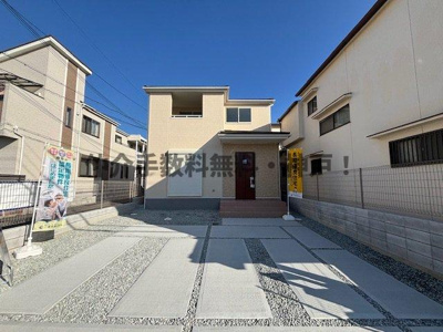 【外観】 | 神戸市垂水区福田5丁目　新築戸建　仲介手数料無料！ | 垂水区福田5　新築　仲介手数料無料！