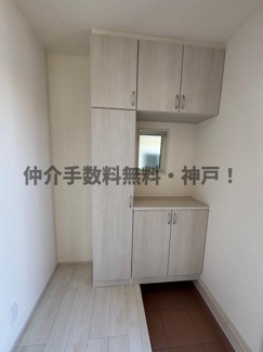 【玄関】 | 神戸市垂水区福田5丁目　新築戸建　仲介手数料無料！ | 玄関です