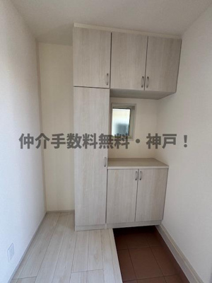 【玄関】 | 神戸市垂水区福田5丁目　新築戸建　仲介手数料無料！ | 玄関です