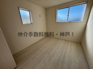 【洋室】 | 神戸市垂水区福田5丁目　新築戸建　仲介手数料無料！ | 洋室です