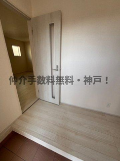 【玄関】 | 神戸市垂水区福田5丁目　新築戸建　仲介手数料無料！ | 玄関です