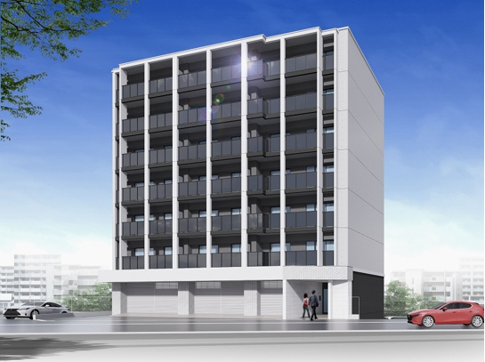 SOL愛宕南の外観パース