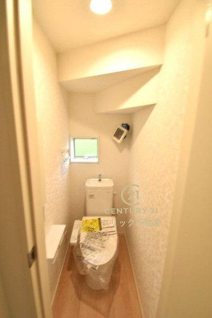 Cradlegarden　 北茨城市中郷町粟野　第1　2のトイレ|１階と２階、２ヶ所に清潔なトイレ。
毎日使う空間と機能だから、いつまでも清潔なスペースであってほしいのがトイレです。