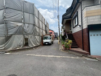 【前面道路含む現地写真】 | 川越市霞ケ関北2丁目　建築条件なし売地　東武東上線『霞ヶ関駅』徒歩9分　【霞ヶ関北小学区】