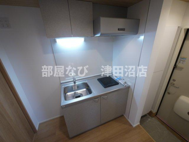 船橋市西習志野３丁目のアパートのキッチン|IHコンロ付きのキッチン