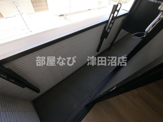 船橋市西習志野３丁目のアパートのバルコニー|バルコニーです