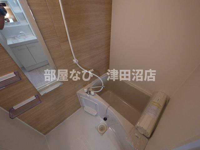 船橋市西習志野３丁目のアパートの浴室|落ち着いた空間のお風呂です