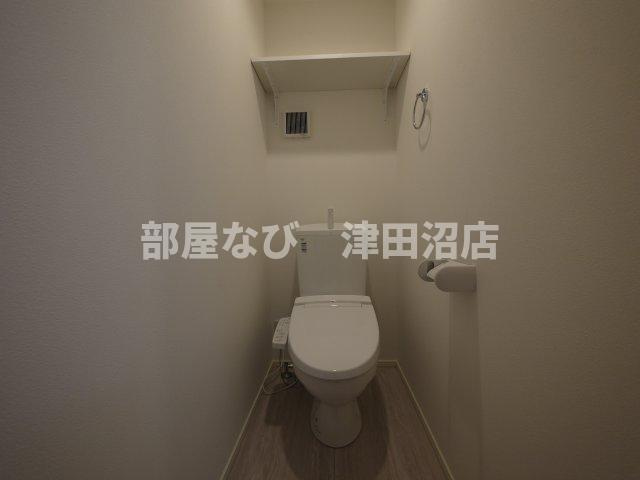 船橋市西習志野３丁目のアパートのトイレ|温水洗浄便座付きです