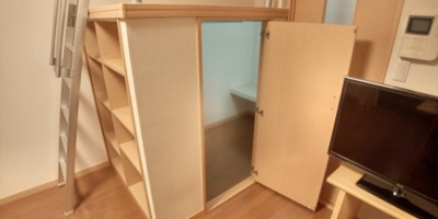 【収納】 | レオパレスＭａｕｎａ | 便利なロフト付き　収納スペースにもベッドにも！