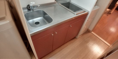 【キッチン】 | レオパレスＭａｕｎａ | お料理しやすいキッチンです