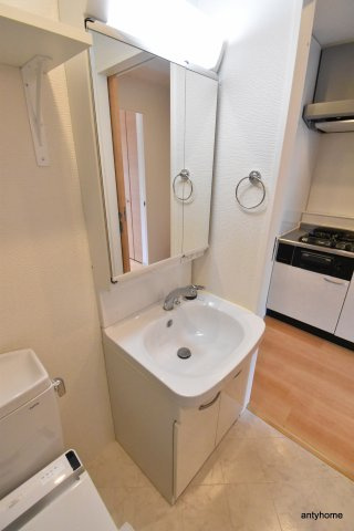 パークヒルズ新大阪ウィル　仲介手数料無料の洗面所