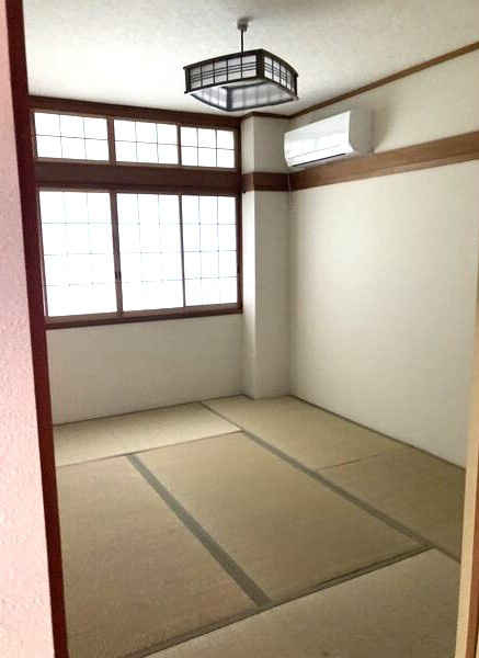 青木貸家の寝室