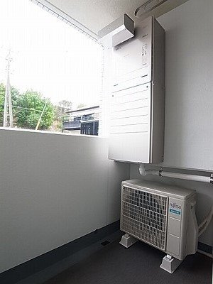 オレンティアのバルコニー