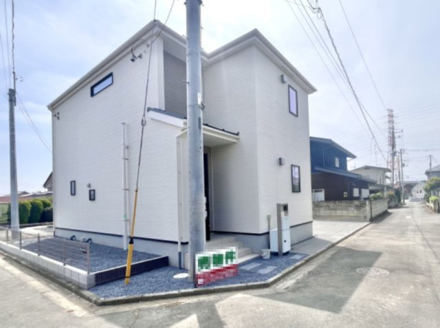 【新築戸建】藤岡立石24-1期の外観|■外観｜閑静な住宅街で始める新しい暮らし♪開放的な毎日をあなたへ(^^♪