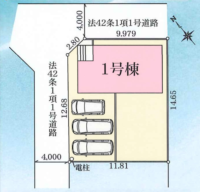 【新築戸建】藤岡立石24-1期の区画図|■区画図
