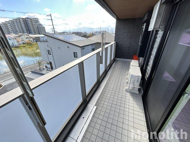 プレミアス鳳Ⅱのバルコニー