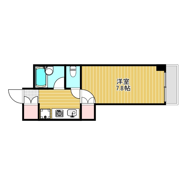 シンフォニーレジデンス柴原の間取り