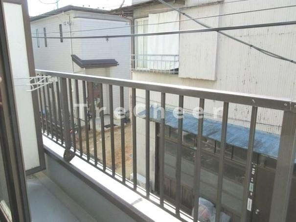 池袋ハイツのバルコニー