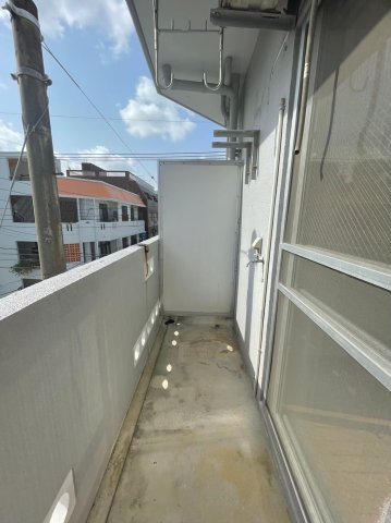 シティーハウス泊のバルコニー