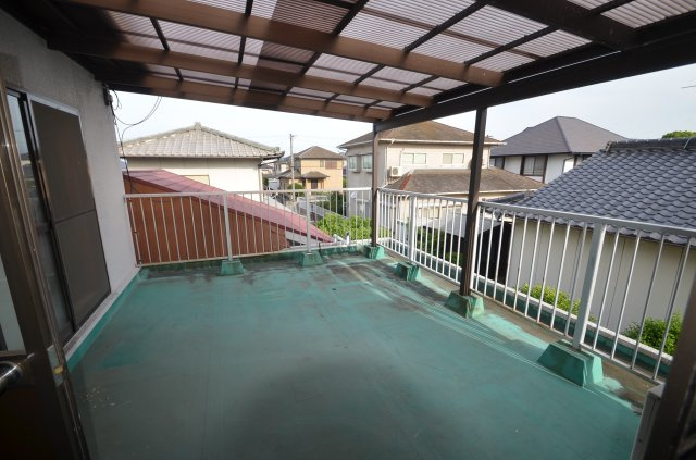 中古住宅　若松区高須北1丁目のバルコニー|広いバルコニー