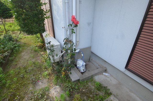 中古住宅　若松区高須北1丁目の庭|散水栓