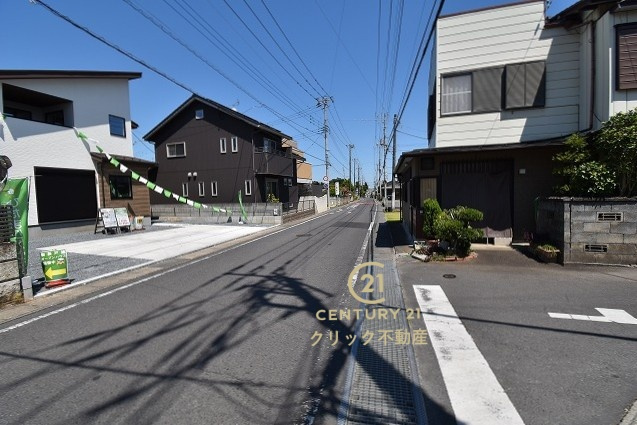 Terrace　水戸市姫子　1期 　限定1棟！の前面道路含む現地写真|現地撮影（2025年7月）