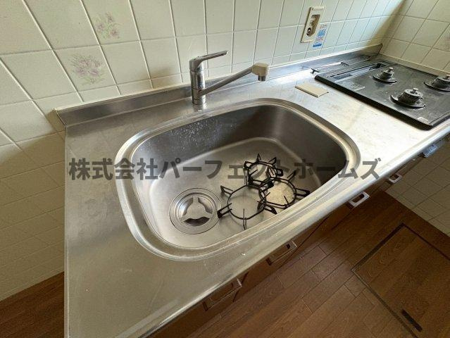 池田1丁目戸建　賃貸のキッチン|キッチンでお料理をお楽しみください