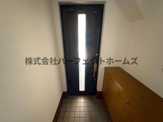 池田1丁目戸建　賃貸の玄関|落ち着いた玄関です