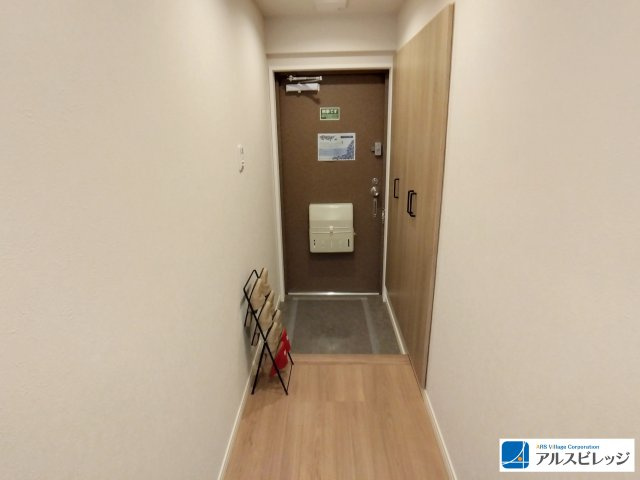 志木ニュータウン南の森弐番街8号棟の玄関