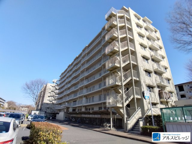 志木ニュータウン南の森弐番街8号棟の外観