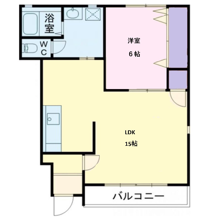キャプリコーンエス　Ą棟の間取り