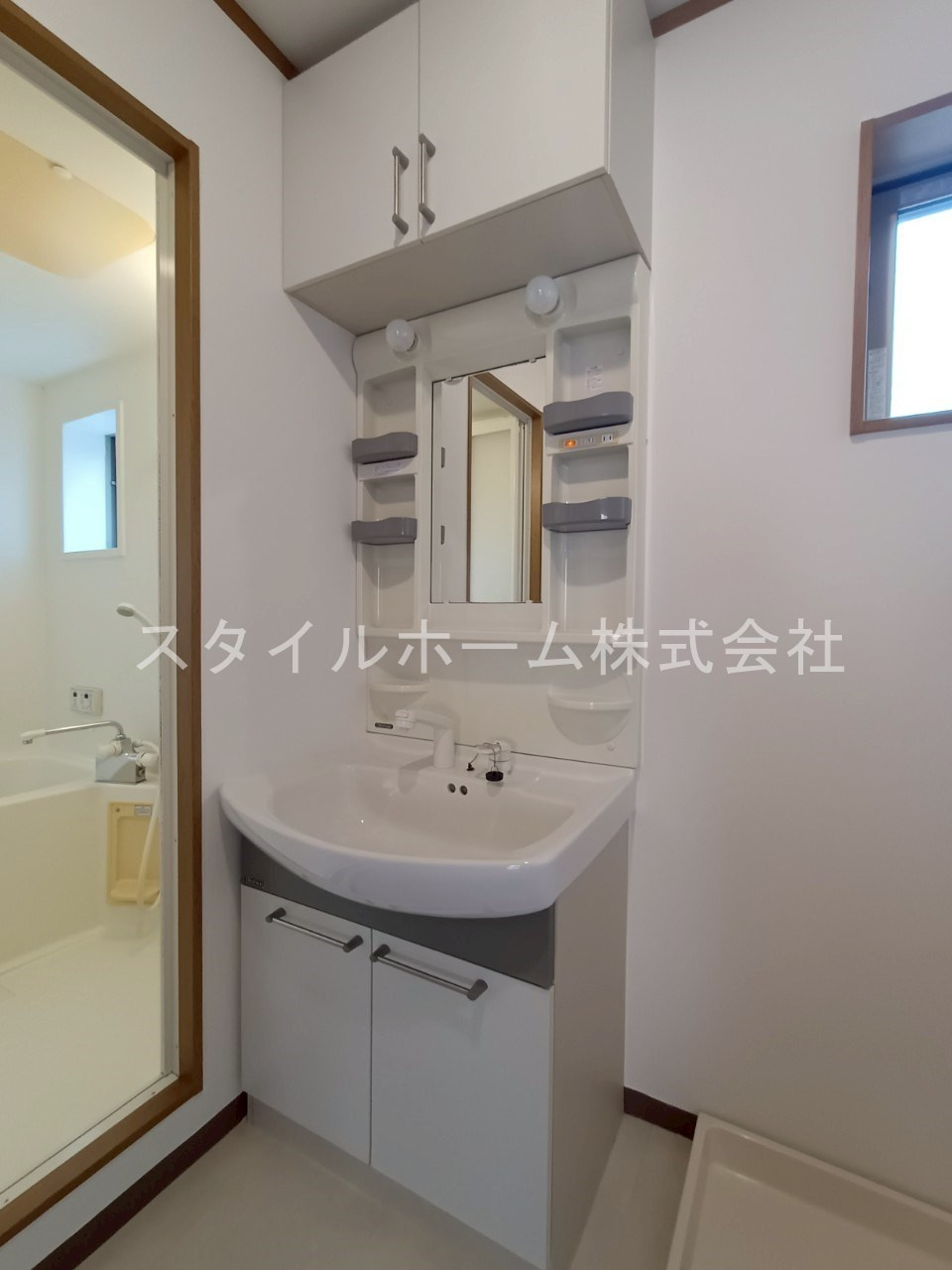 キャプリコーンエス　Ą棟の洗面所