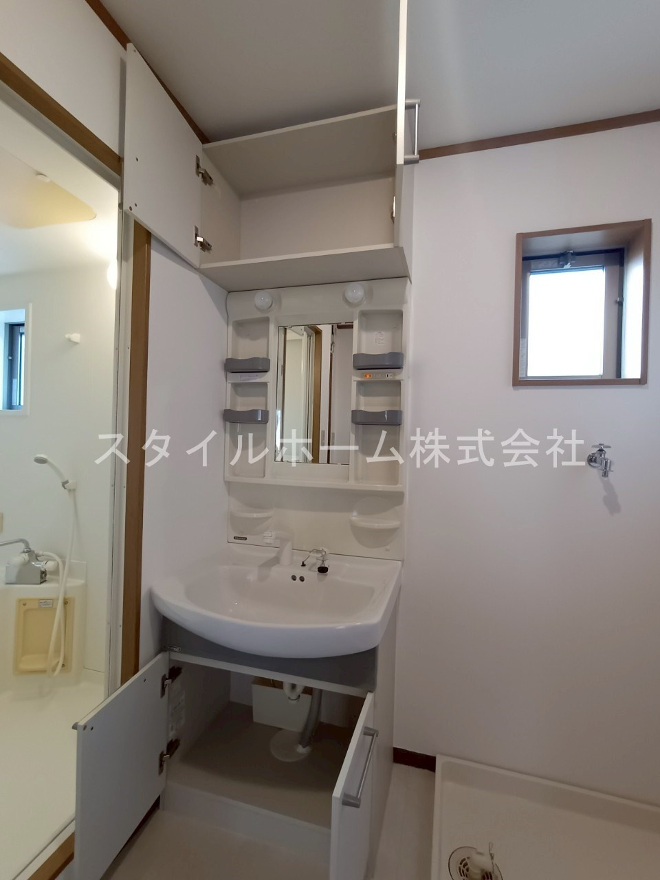 キャプリコーンエス　Ą棟の洗面所